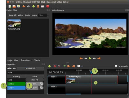 Open Shot 2025 Professional Video Editing Software Suite - Trim, Add Effects Video Editor on CD