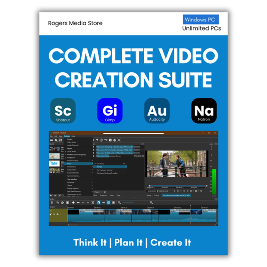 Full Online Video Creation Suite. Audio, Video, After Effects, Photo Editing for Windows