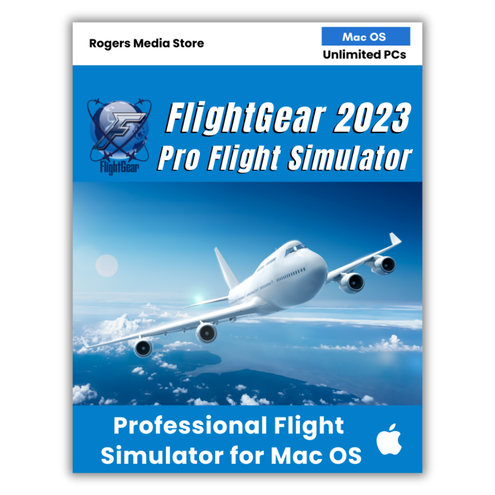 Flight Gear 2023 - Professional Flight Simulator For MAC