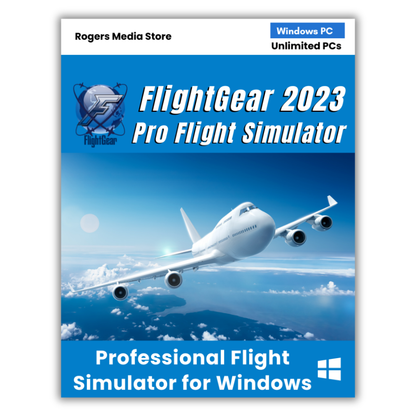 Flight Gear 2023 - Professional Flight Simulator Software For Windows