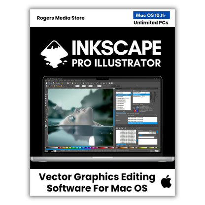 Inkscape Pro Illustrator - Vector Graphic Design Software for MAC