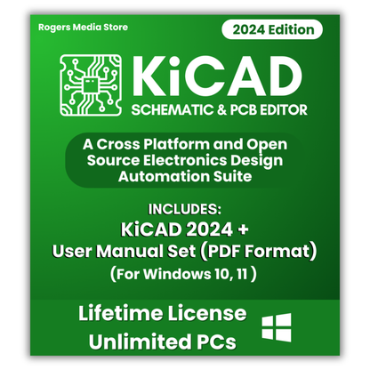 KiCAD Electronic Design Automation Software For Windows - Schematic, CAD, PCB Design