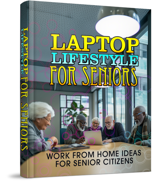 Laptop Lifestyle For Seniors E-book and Sales Funnel with Master Resell Rights