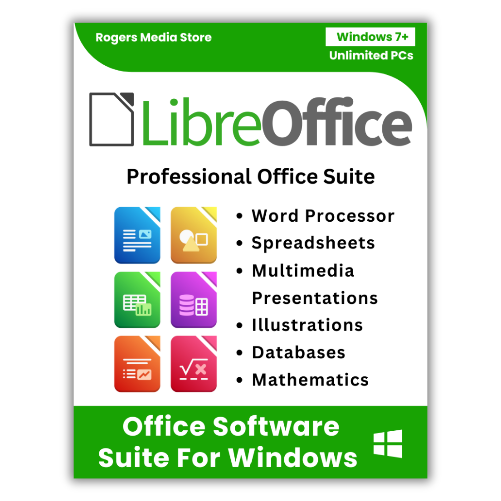 Libre Office Home and Student 2023 for Windows - Office Software Suite