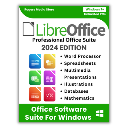 Libre Office 2024 | Word Processing Office Software Suite for Windows