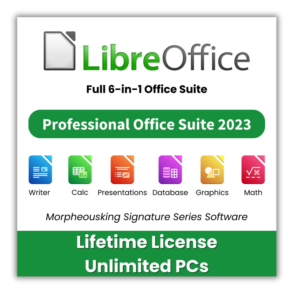 Libre Office PRO 2023 Edition for Windows and Mac (with Bonuses)
