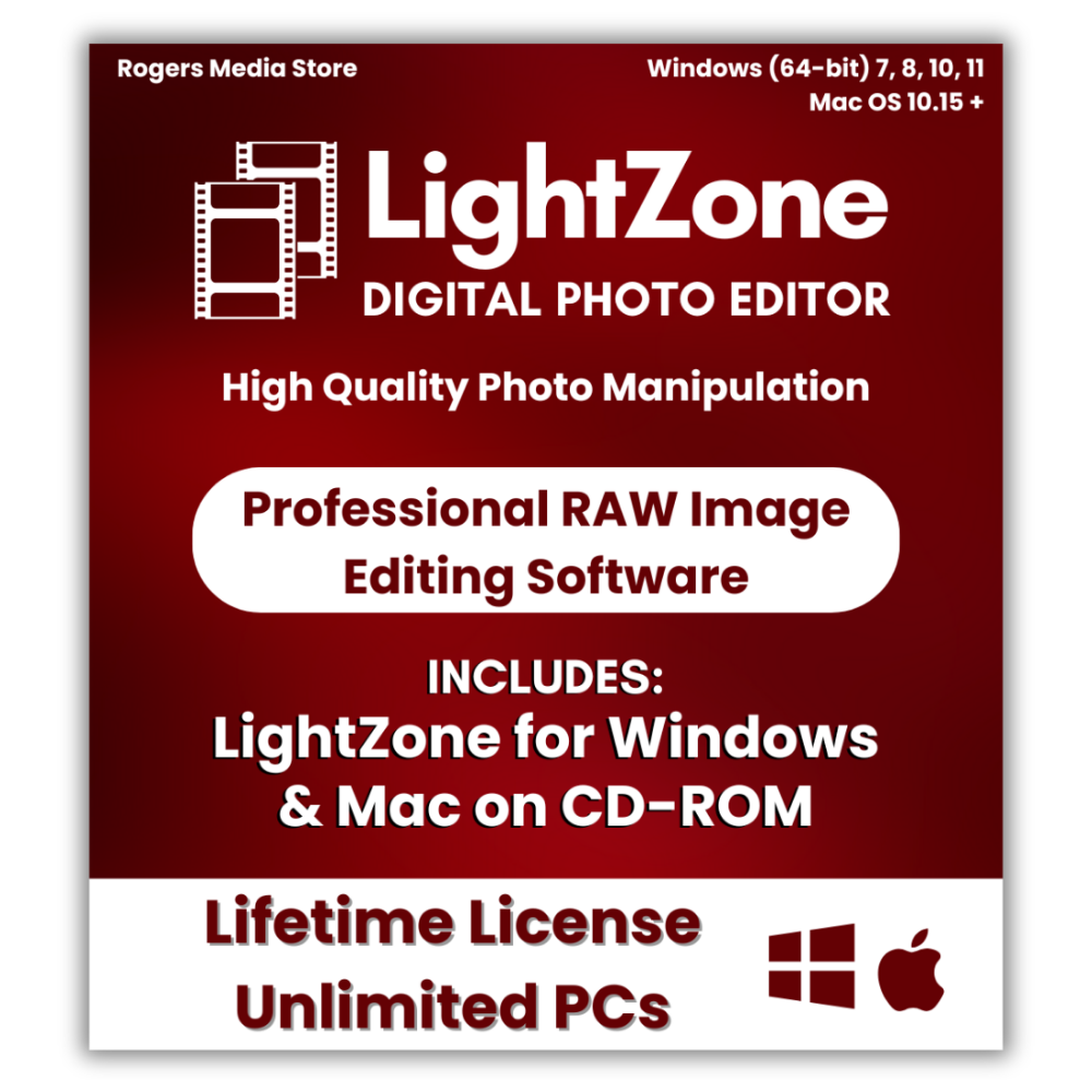 LightZone - Professional RAW Image Editing Software for Windows and Mac