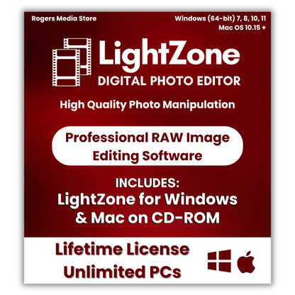 LightZone - Professional RAW Image Editing Software for Windows and Mac