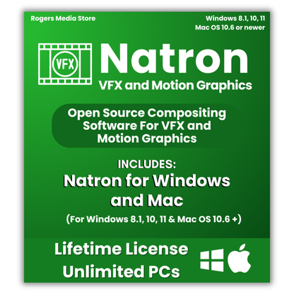 Natron Green Screen After Effects Fx Video Editing Software for Windows & MAC