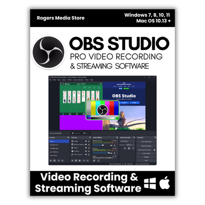 OBS Studio 2023 Video Recording | Live Streaming | Screen Recording Software for WIndows and Mac