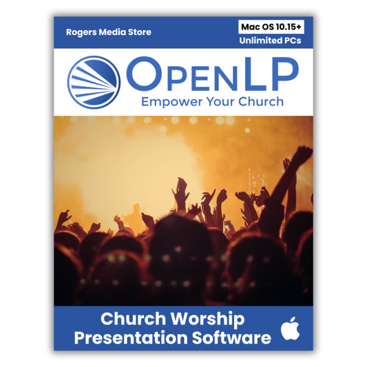OpenLP 2024 - Professional Church Worship Presentation Software for Mac