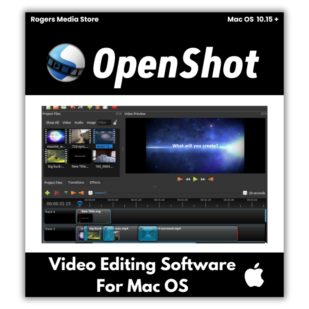 Open Shot Video Editor 2023 | Video Editing Software Suite for MAC