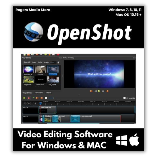 Open Shot Video Editor 2023 | Video Editing Software Suite for Windows and Mac