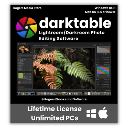 Darktable 2024 - Lightroom/Darkroom RAW Photo Editing Software for Windows & Mac