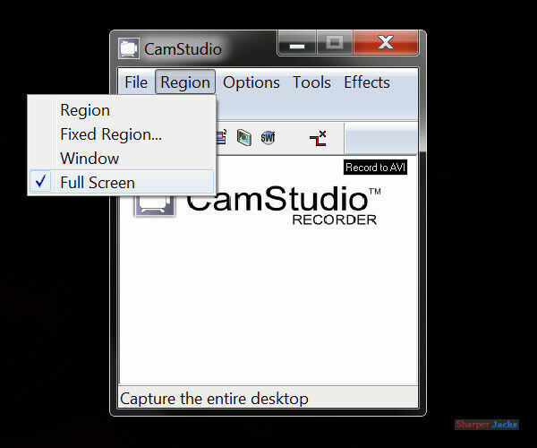 CamStudio Computer Screen & Audio Recording Software