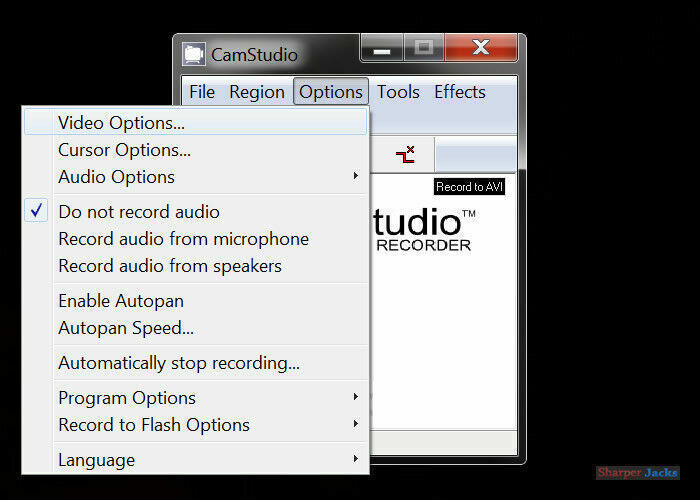 CamStudio Computer Screen & Audio Recording Software