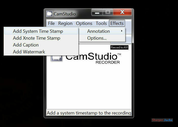 CamStudio Computer Screen & Audio Recording Software