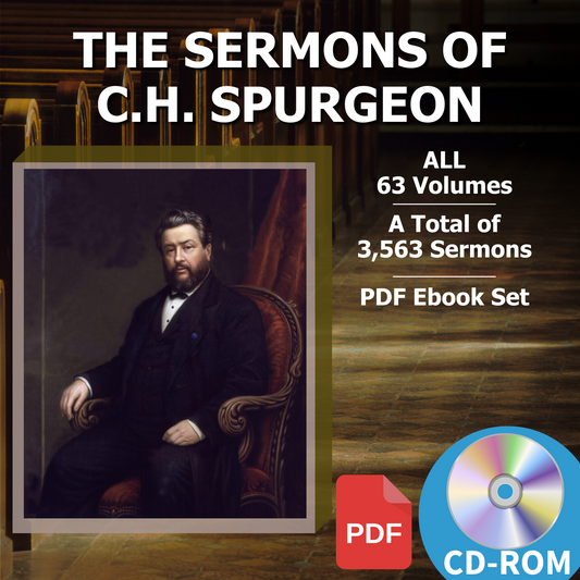C H Spurgeon 3,500+ Bible Sermons (E-Book Collection on CD-ROM) Christian Church Preaching and Commentary Study CD